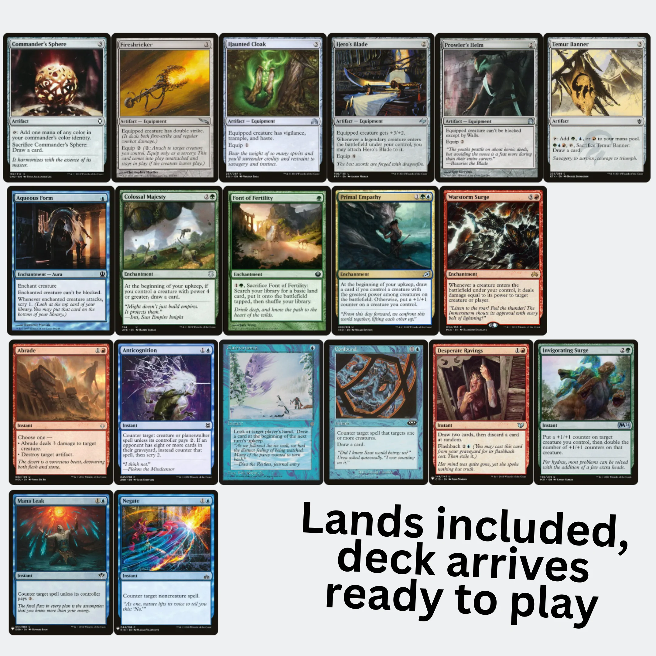 Animar, Soul of Elements - EDH Deck - Image 15