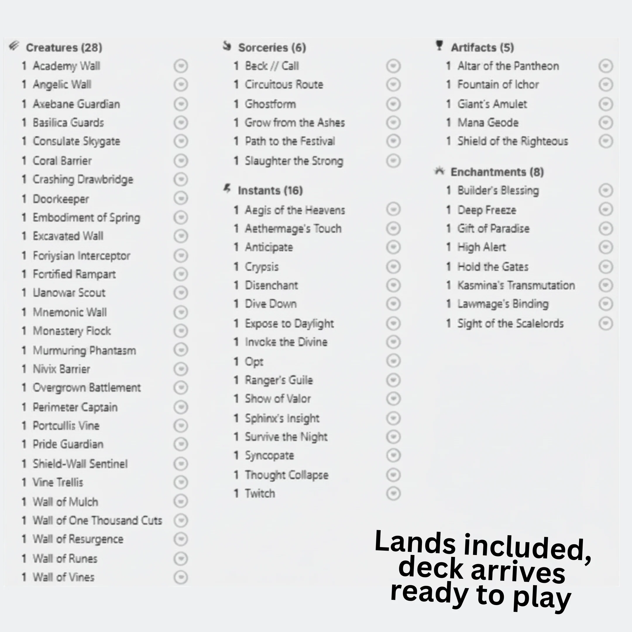 Arcades, The Strategist - EDH Deck - Image 15