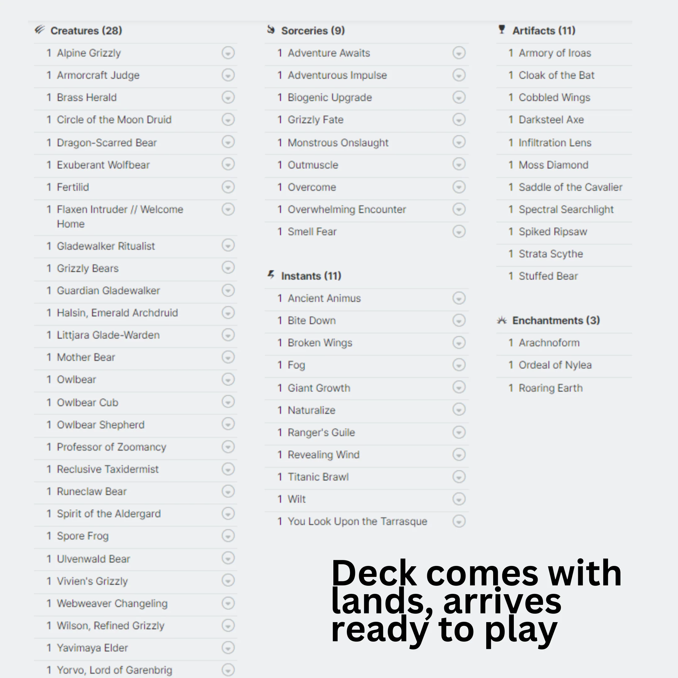 Ayula, Queen Among Bears - EDH Deck - Image 11