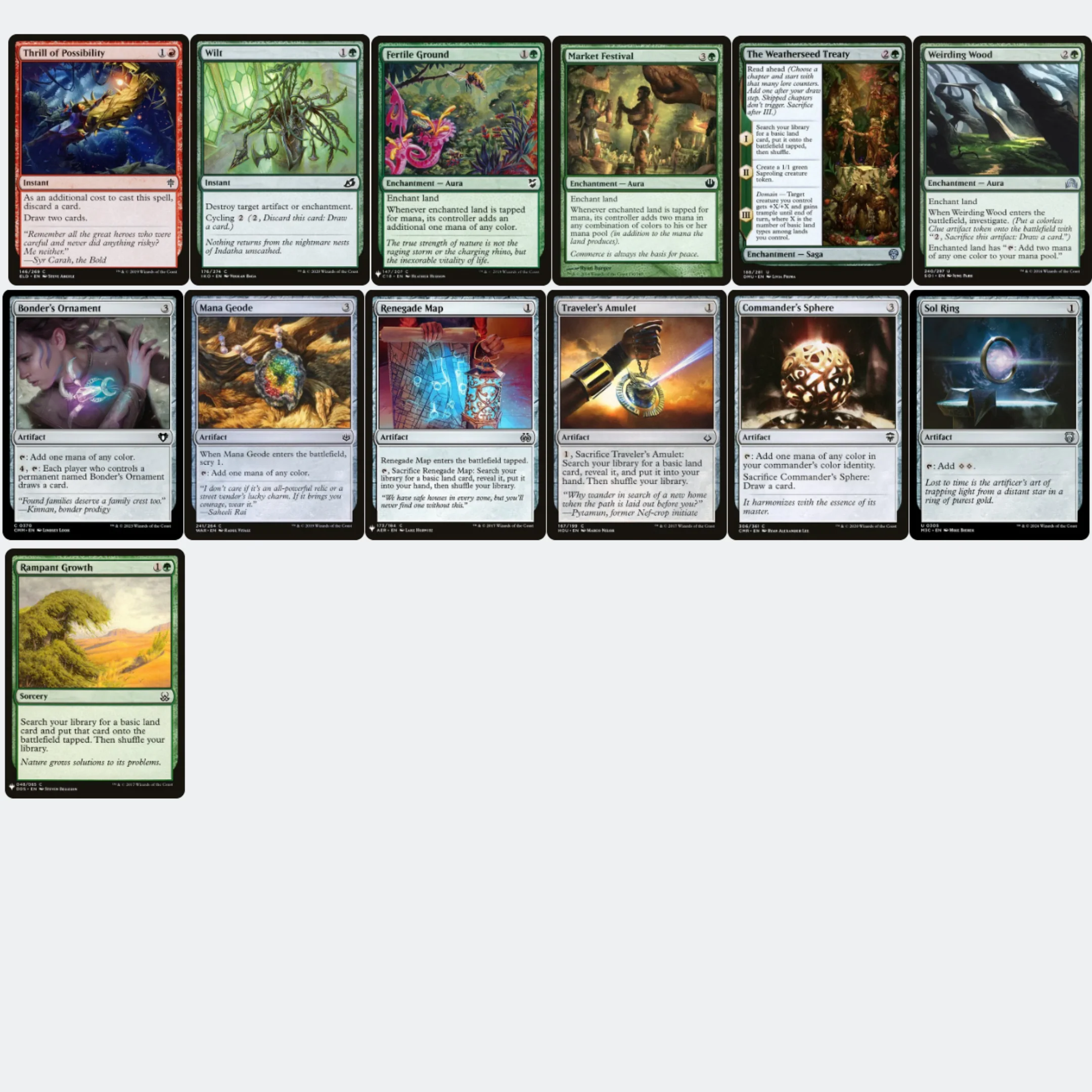 Esika, God of the Tree// The Prismatic Bridge - EDH Deck - Image 9