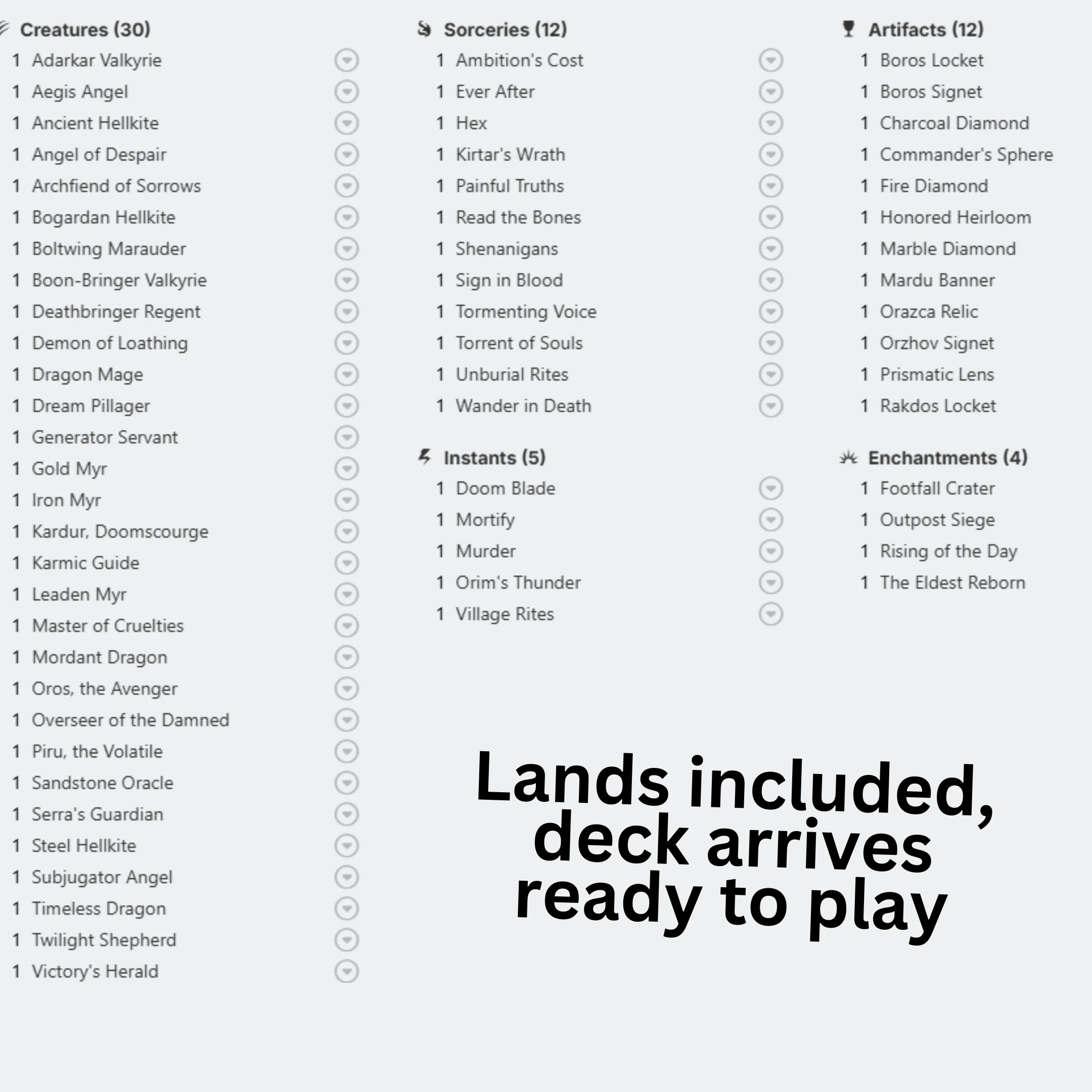 Kaalia Of The Vast - EDH Deck - Image 14