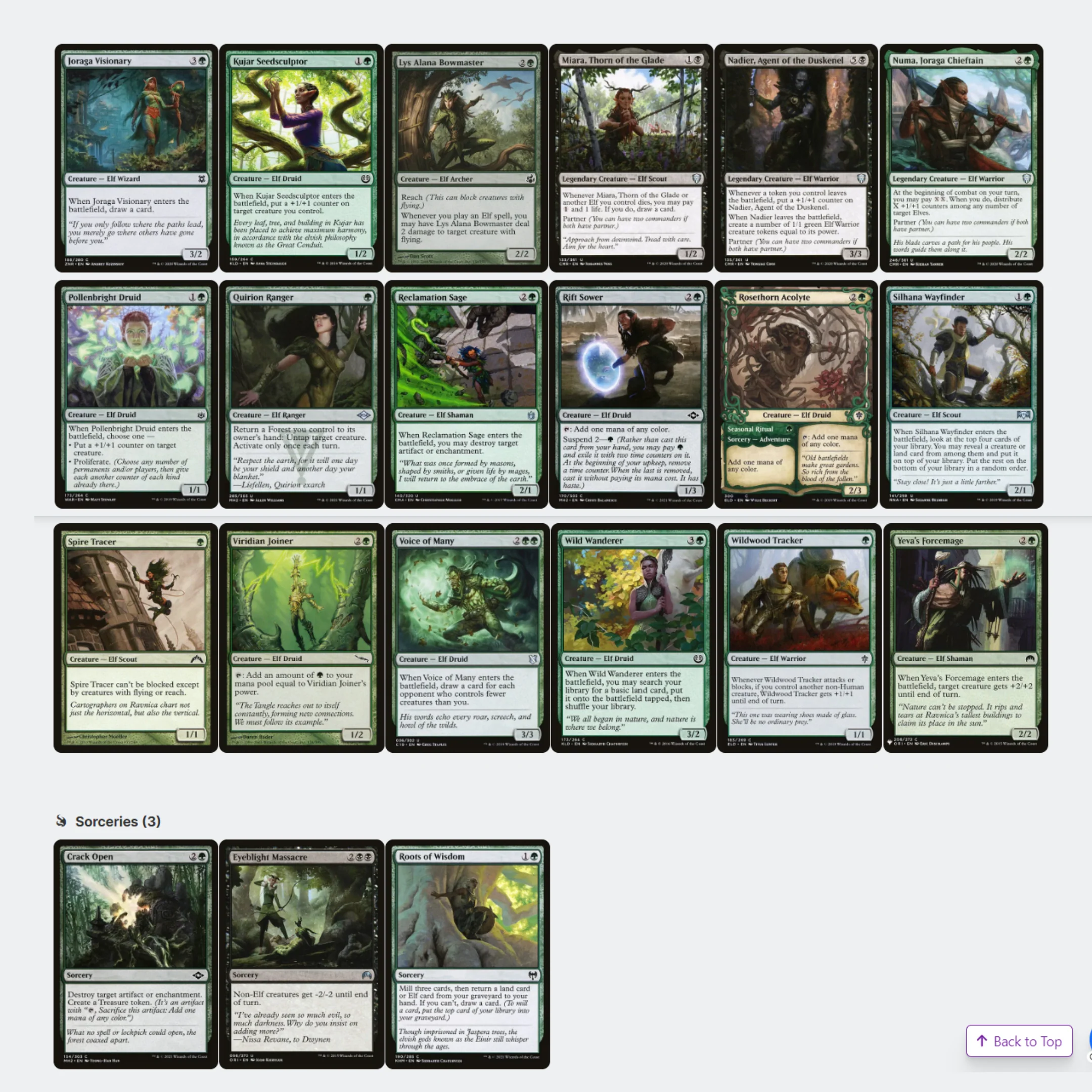 Lathril, Blade Of The Elves - EDH Deck - Image 9