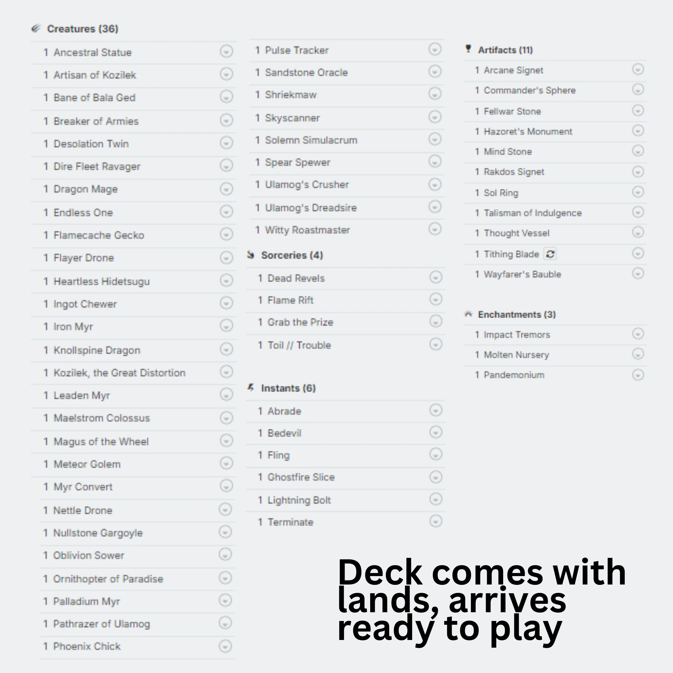 Rakdos, Lord of Riots - EDH Deck - Image 13