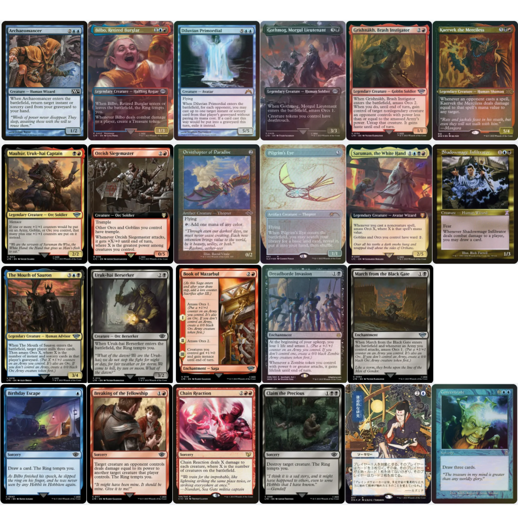 Sauron, The Dark Lord - EDH Deck - Image 8