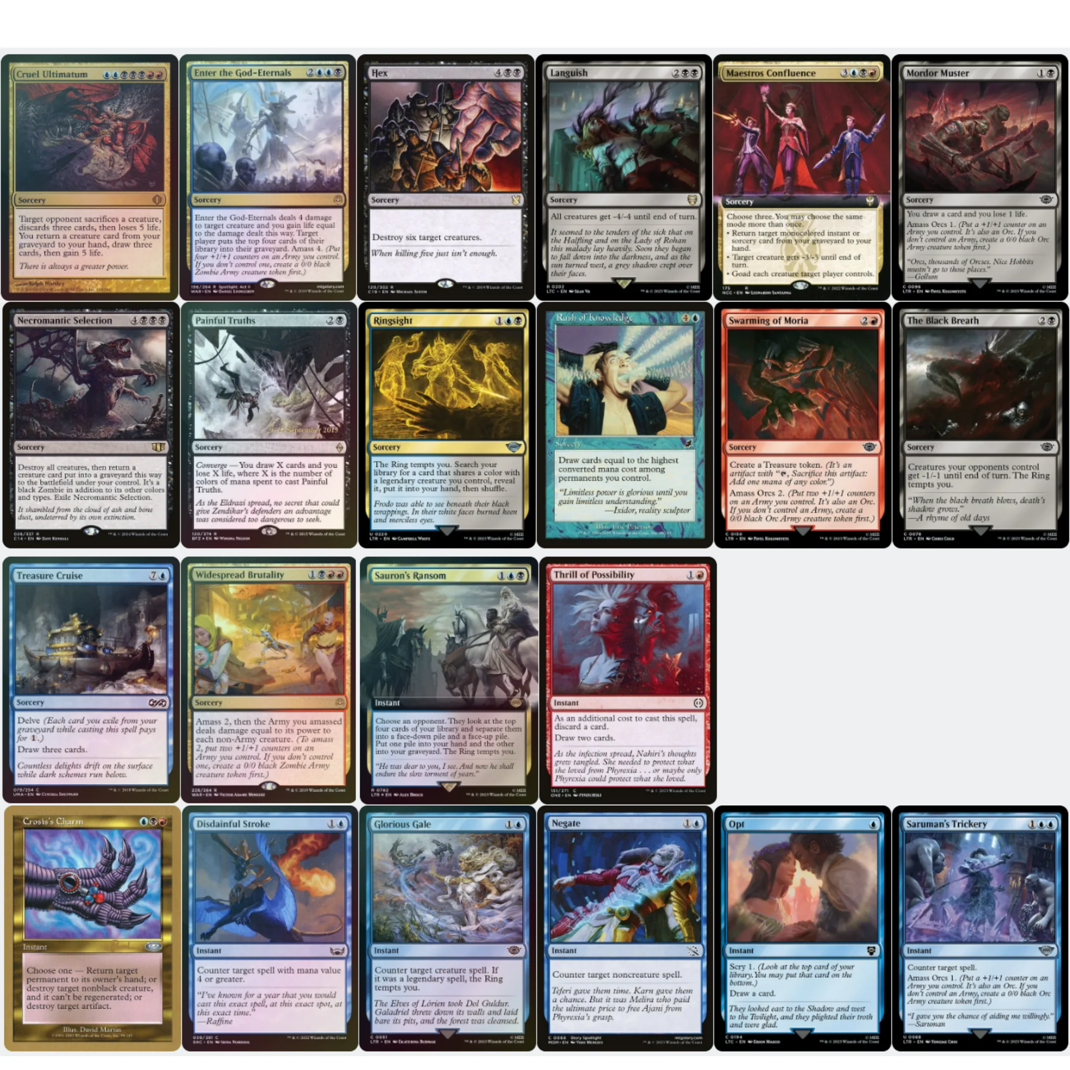 Sauron, The Dark Lord - EDH Deck - Image 9