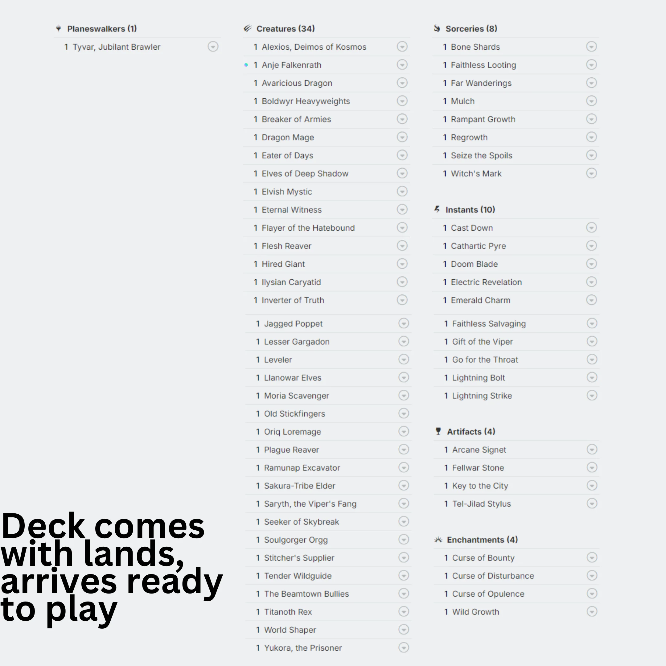 The Beamtown Bullies - EDH Deck - Image 13